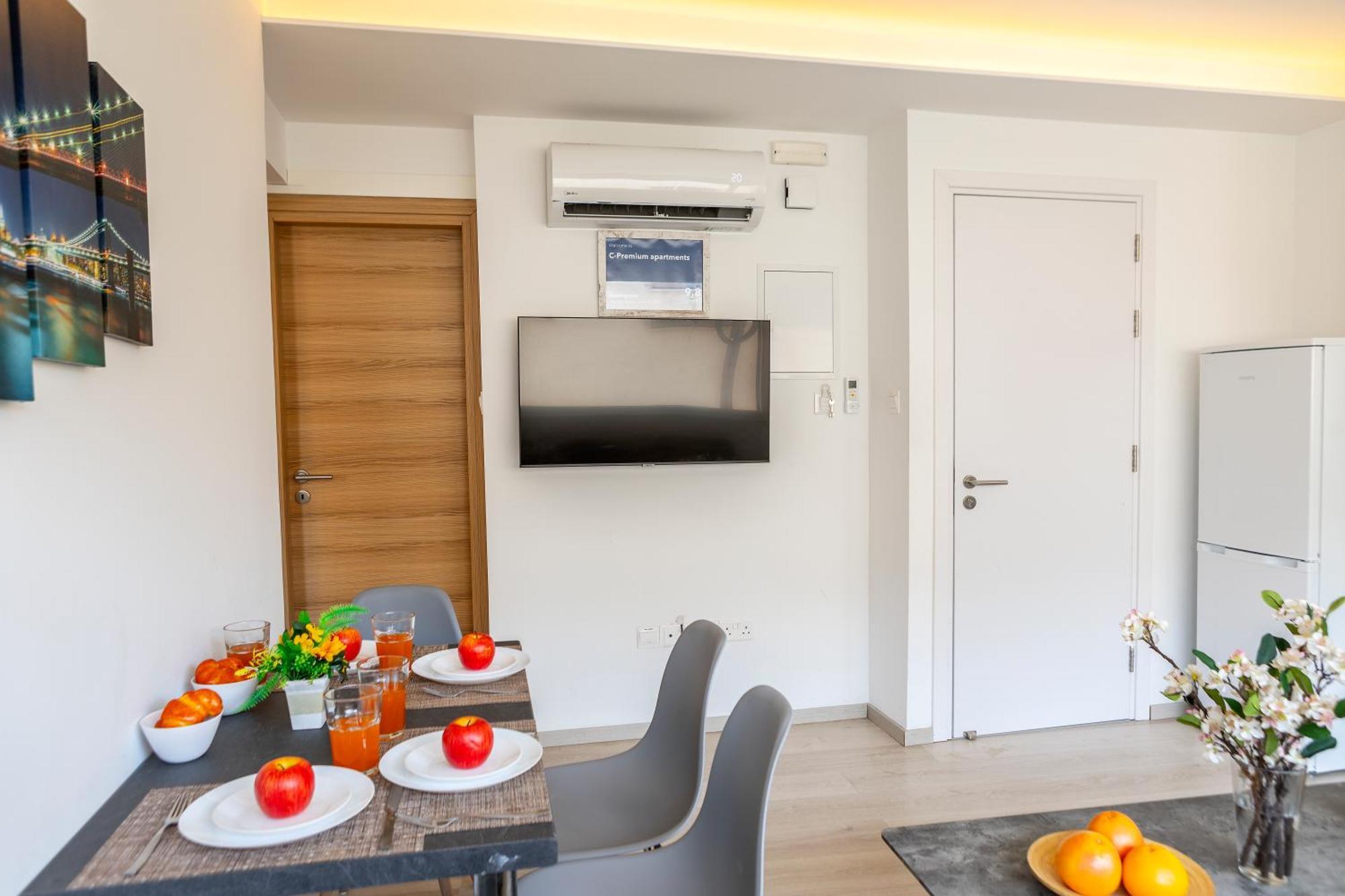 C-Premium Apts 100M From Beach And City Centre Larnaca Ngoại thất bức ảnh
